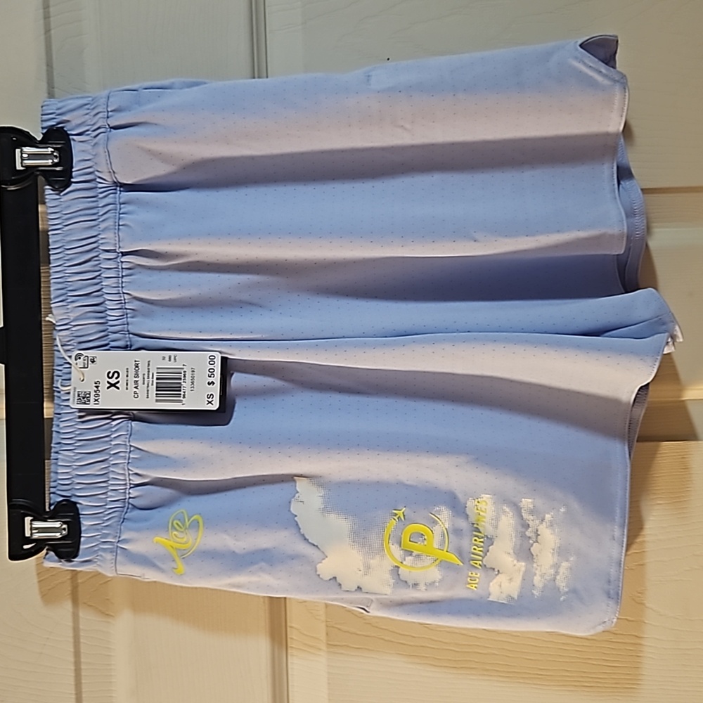 adidas Women's Candace Parker Exhibit Select Airr Shorts: BLUE: NEW WITH TAG: XS